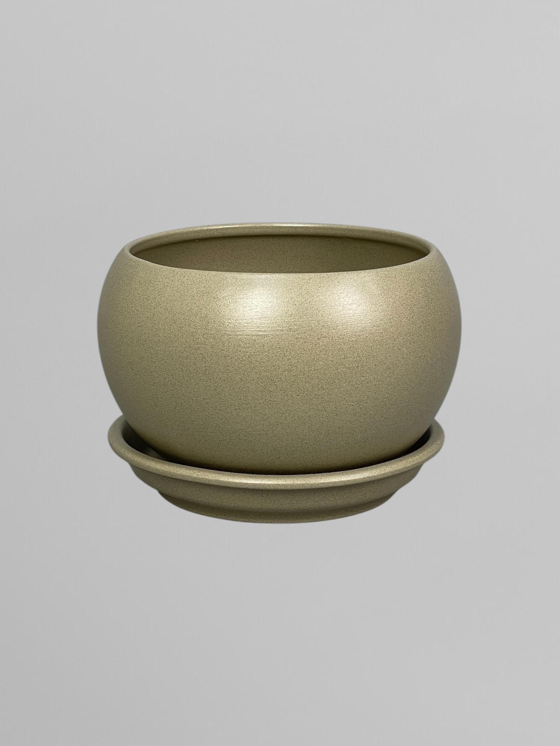 Горшок для цветов керамический Шар крошка 1,4 л Капучино (Г01022)