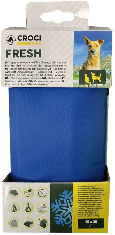 Килимок охолоджуючий для собак Croci Fresh 40x30 см Синій (1174438639) - фото 4 Килимок охолоджуючий для собак Croci Fresh 40x30 см Синій (1174438639) - фото 4