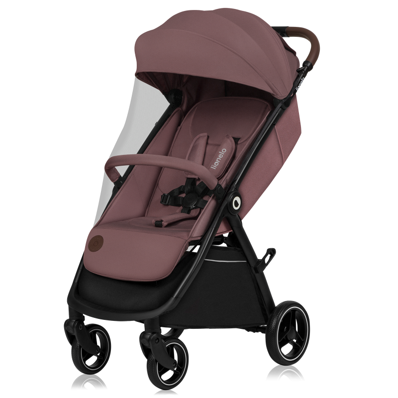 Коляска прогулянкова Lionelo INGRID Muave Pink - фото 4