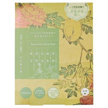 Маска для лица KASONOKUMI Bouncy Plus Facial Pack тканевая 1 шт.
