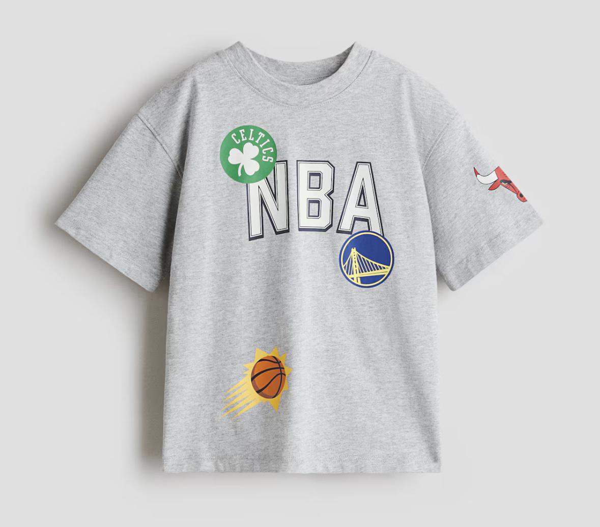 Футболка детская H&M 122-128 см Серый (1307)