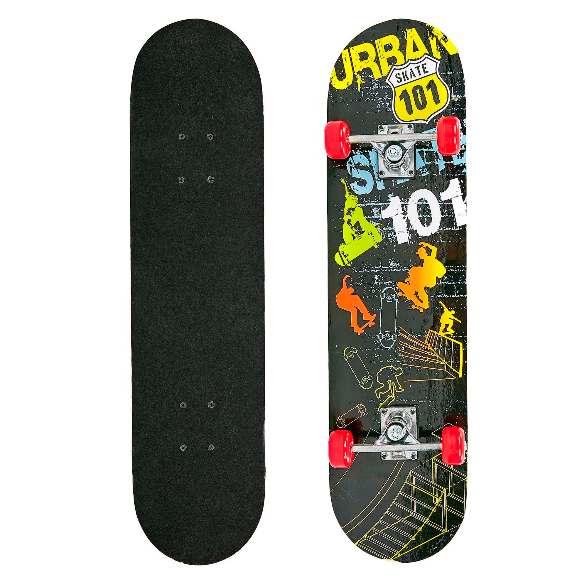 Скейтборд в сборе HB237 колесо-PVC, р-р деки 78х20х1.2см, 608Z