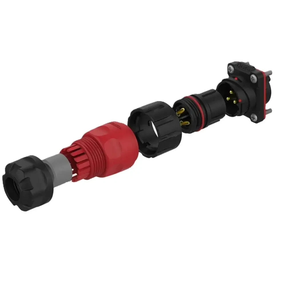 Разъем герметичный CNLINKO 9 pin IP67 комплект YM-20-J09SX-02-401 YM-20-C09PE-02-001 (2467688734) - фото 7 Разъем герметичный CNLINKO 9 pin IP67 комплект YM-20-J09SX-02-401 YM-20-C09PE-02-001 (2467688734) - фото 7