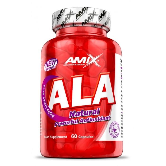 Натуральна добавка Amix Nutrition ALA 200 мг 60 капс. (9893) Натуральна добавка Amix Nutrition ALA 200 мг 60 капс. (9893)