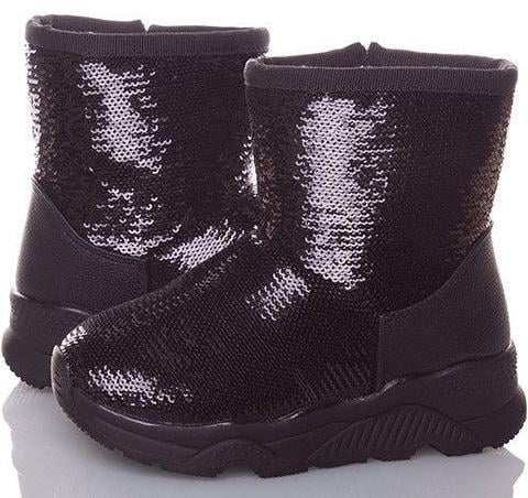 Уггі з натуральним хутром Jong Golf B5159-0 р. 25 Чорний