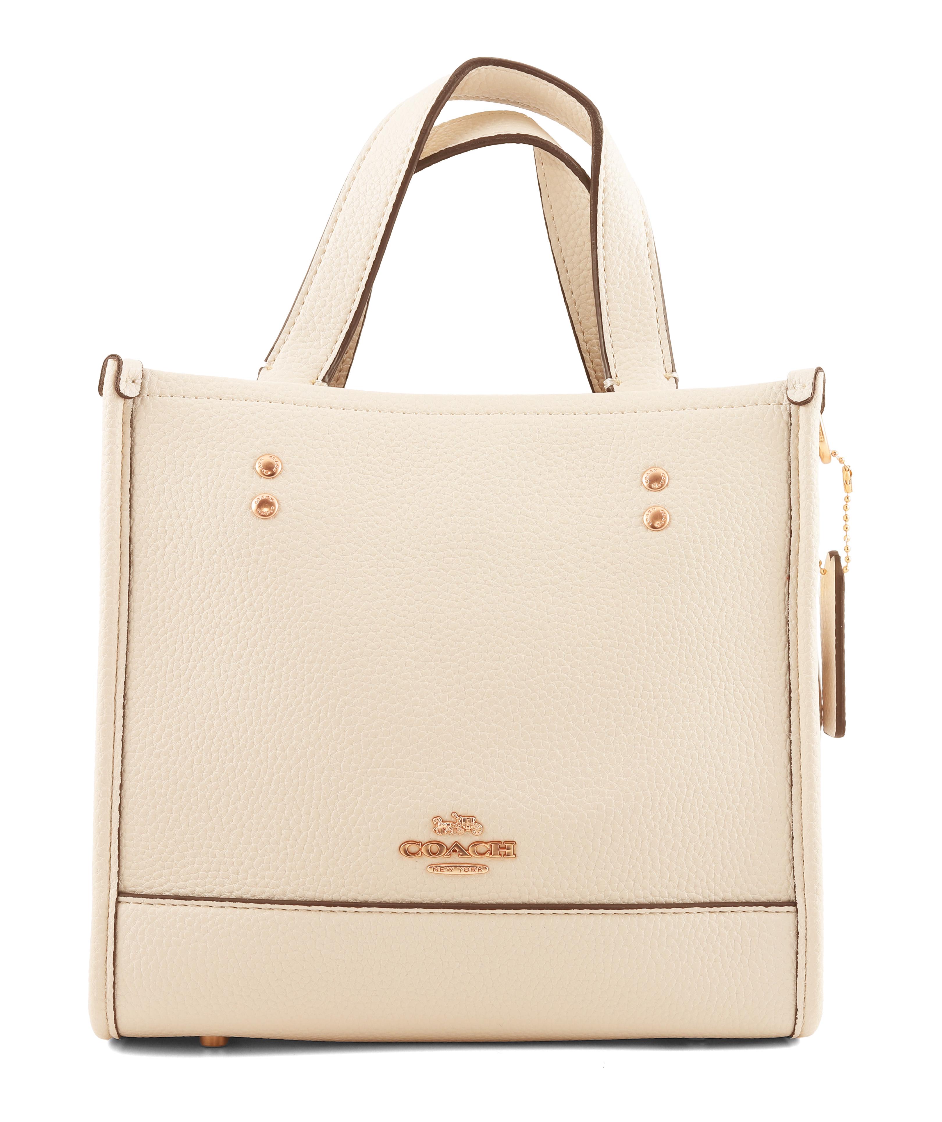 Сумка Coach Dempsey Tote 22 молочна (21692363)