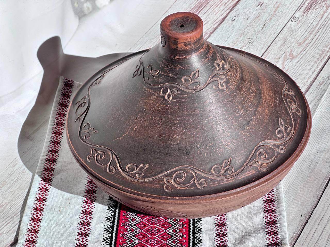 Таджин глиняний 3 л (2372796624)