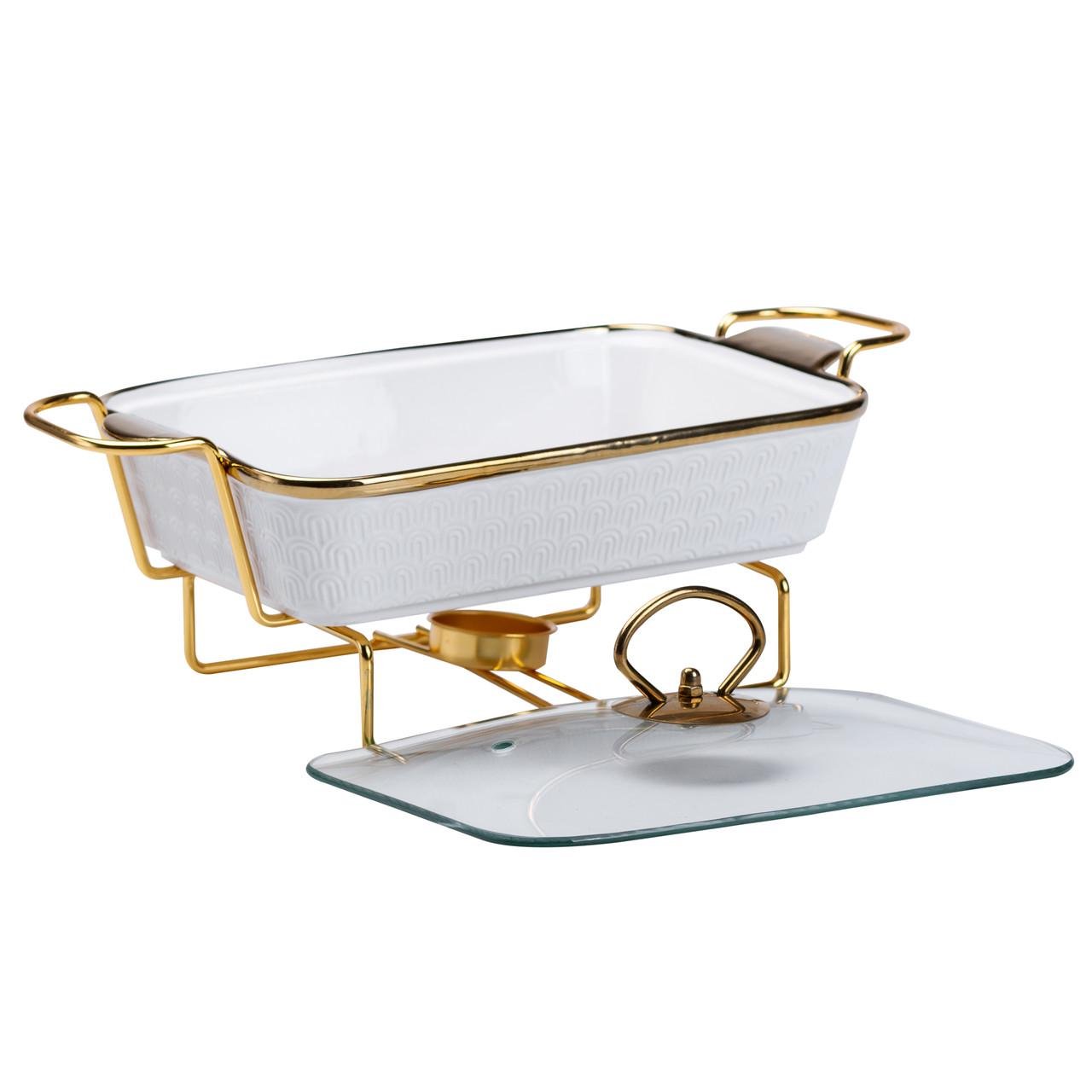 Марміт керамічний на металевій підстаці 1 л (4787)