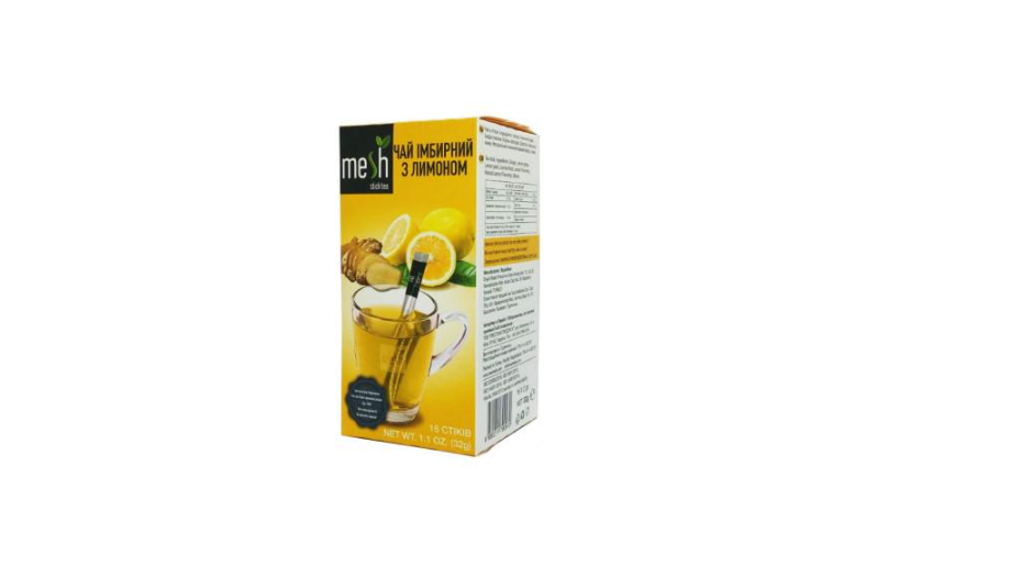 Чай Mesh Stick Лимон-імбир 16х2 г