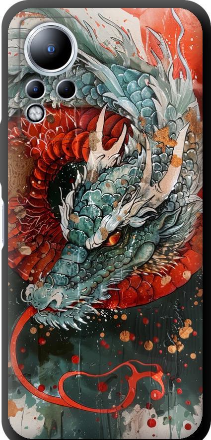 Чехол на Infinix Note 12 Стихия огня (6101b-2927-42517)