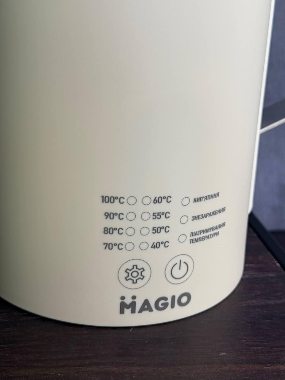 Електрочайник Magio MG-516 термостійкий 1500 Вт 1,5 л Світло-жовтий (MG-516) - фото 3 Електрочайник Magio MG-516 термостійкий 1500 Вт 1,5 л Світло-жовтий (MG-516) - фото 3