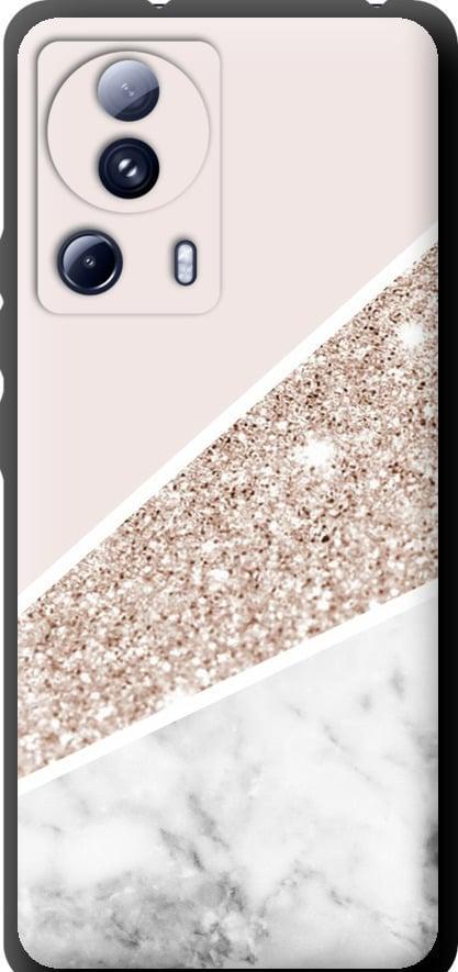 Чехол на Xiaomi 13 Lite Пастельный мрамор (4342b-3017-42517)