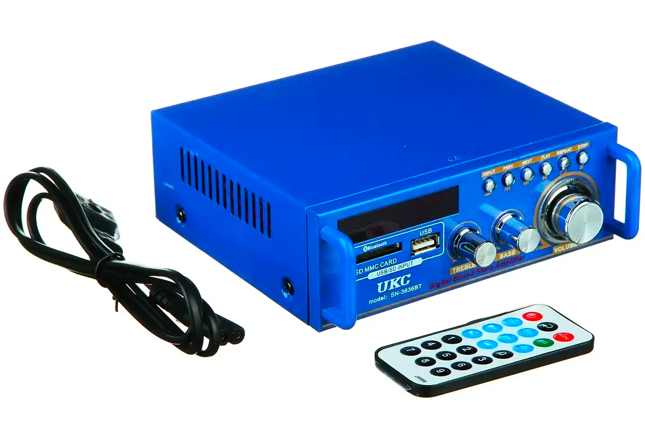 Усилитель USB/SD/FM/MP3! 120W+120W UKС SN-3636BT (23526407)