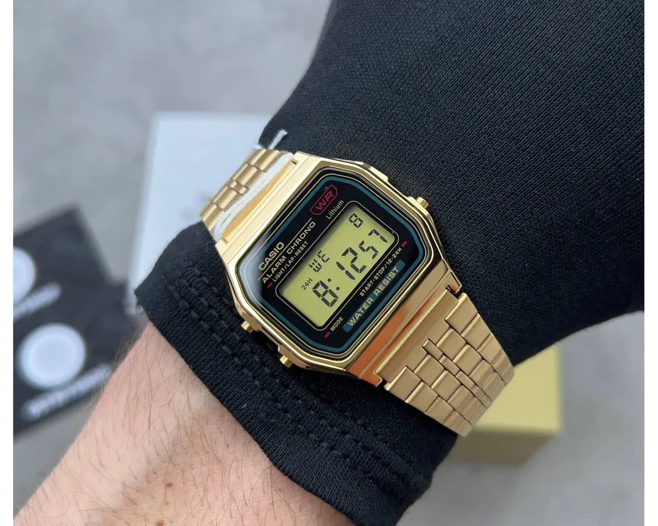 Наручний годинник чоловічий Casio VINTAGE ICONICA 159WGEA-1DF вінтажний (2457939909) - фото 10 Наручний годинник чоловічий Casio VINTAGE ICONICA 159WGEA-1DF вінтажний (2457939909) - фото 10