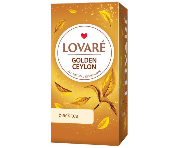 Чай черный Lovare Golden Ceylon 24 шт. (LO10015) Чай черный Lovare Golden Ceylon 24 шт. (LO10015)