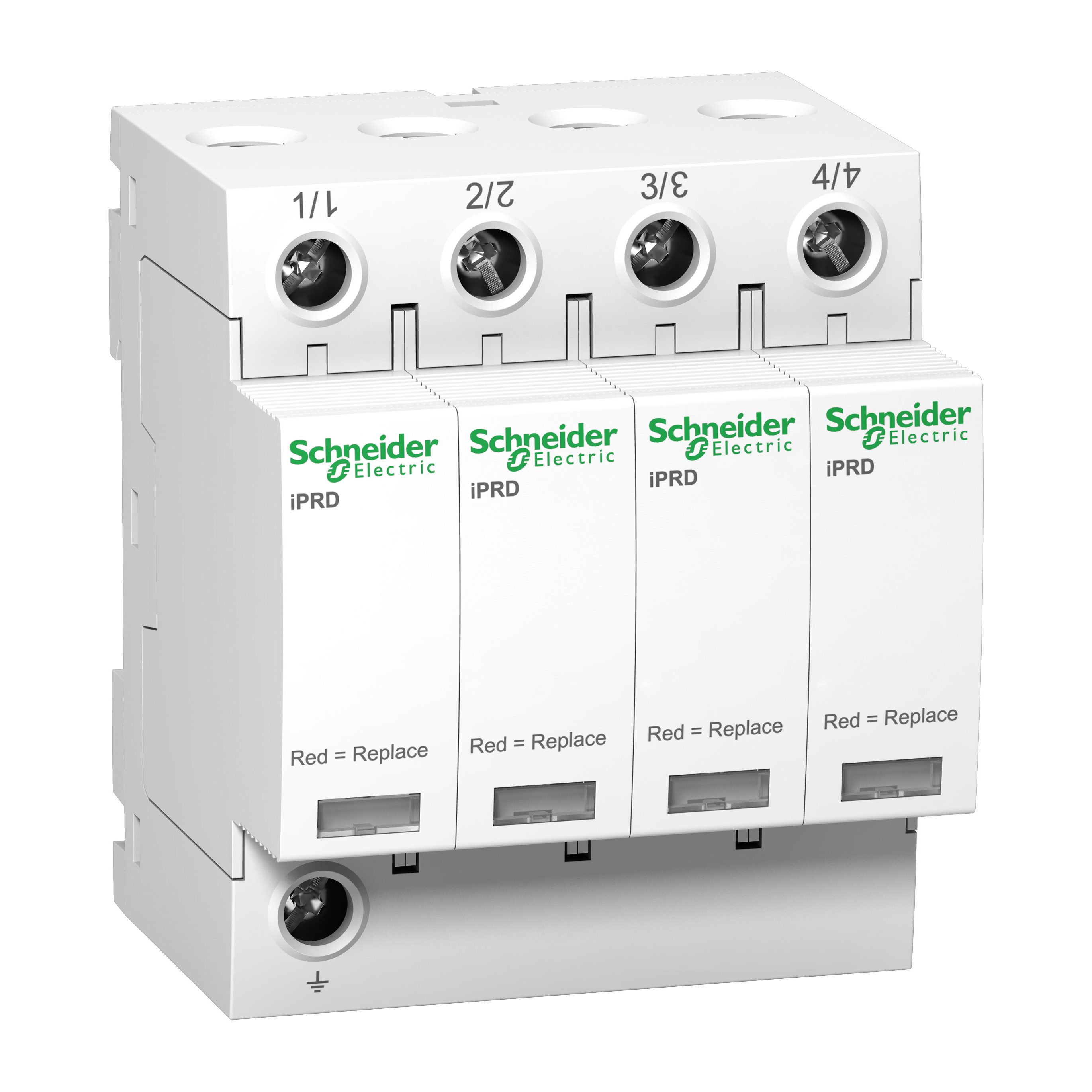 Ограничитель перенапряжения Schneider Electric iPRD40r 4P 40кА 230 В класс 2 с сигнализацией состояния (A9L40401)