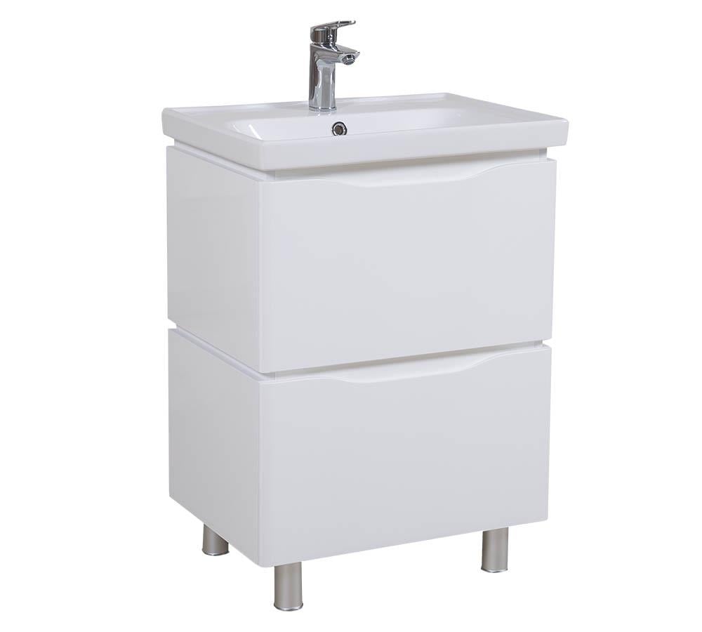 Тумба напольная Венеция с умывальником Frame 60 см Белый (1663534786) Тумба напольная Венеция с умывальником Frame 60 см Белый (1663534786)