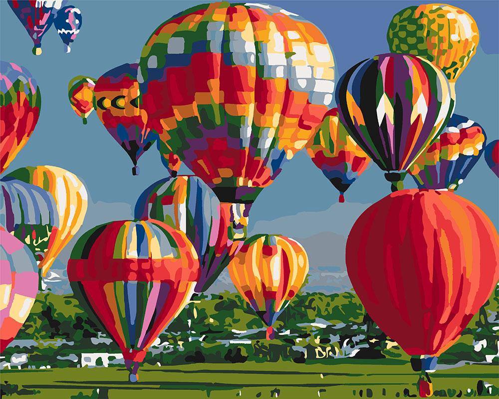 Картина по номерам Идейка Укрощая небо 40х50 см (KH2265)