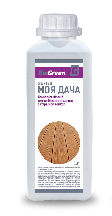 Комплексное средство Bioclean для уборки и ухода за террасной доской 1 л (18727663)
