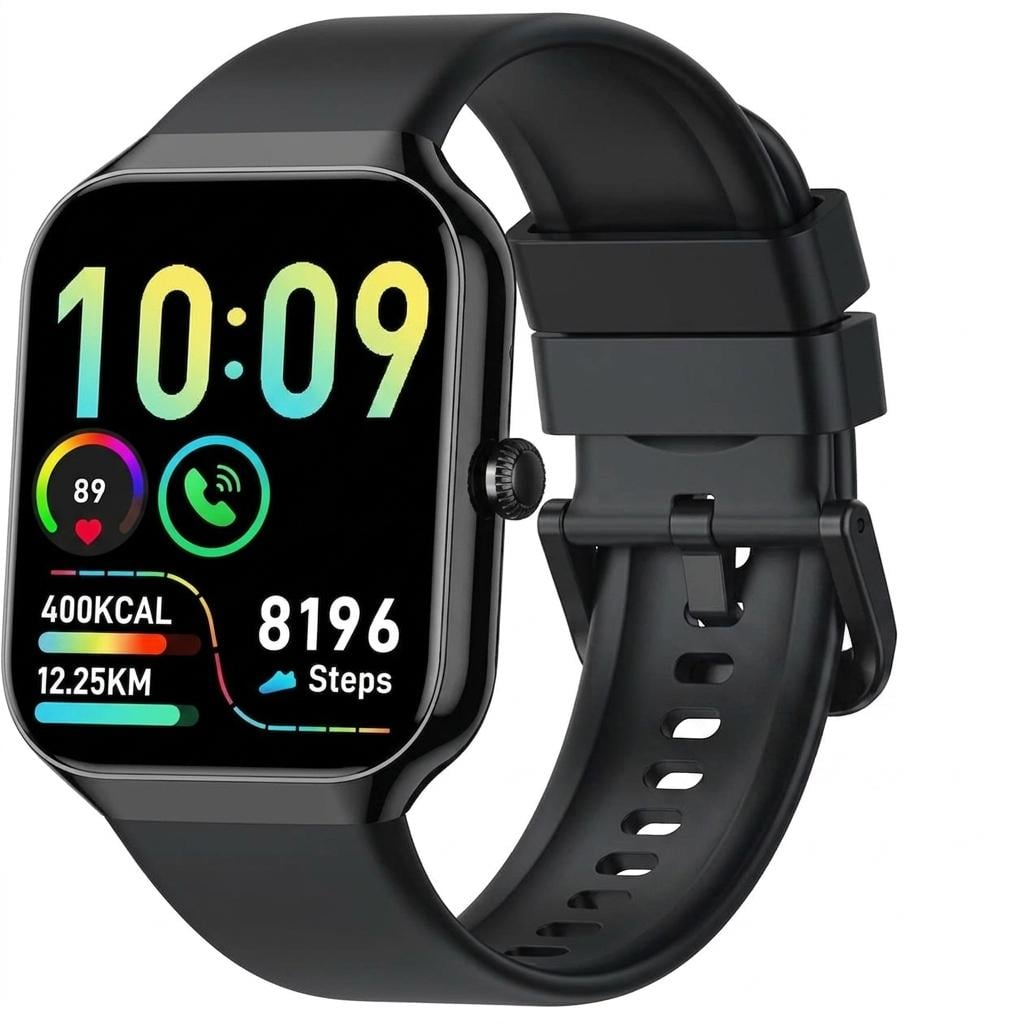 Смарт-часы Motast P99 R3885 1,96" HD Bluetooth звонки 113 спортивных режимов IP68 Black