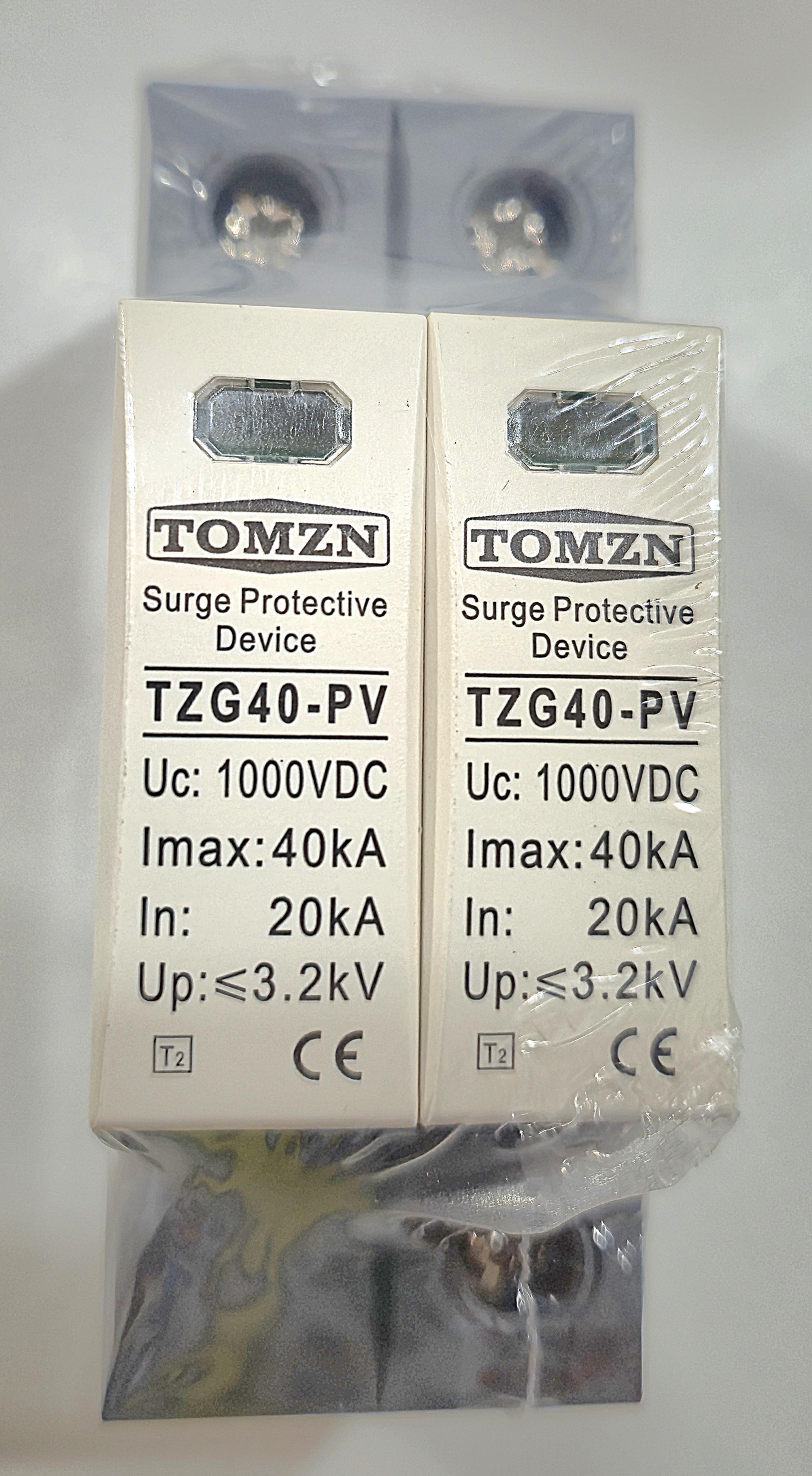 Захист від перенапруги DC TOMZN для сонячних панелей 2р 1000V (88965544)