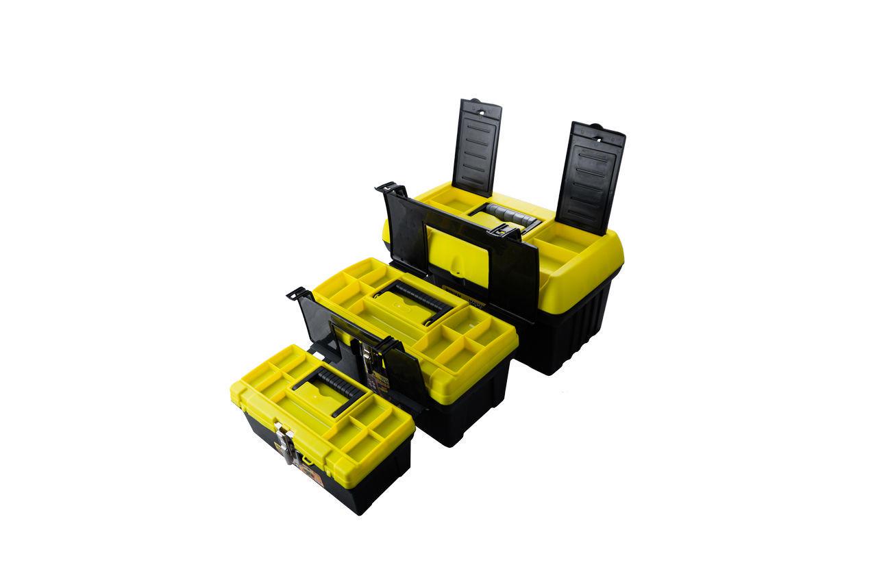 Скрині для інструментів MasterTool 79-2001 з металевими замками органайзери 12,5"/16"/19" 3 шт. - фото 3 Скрині для інструментів MasterTool 79-2001 з металевими замками органайзери 12,5"/16"/19" 3 шт. - фото 3