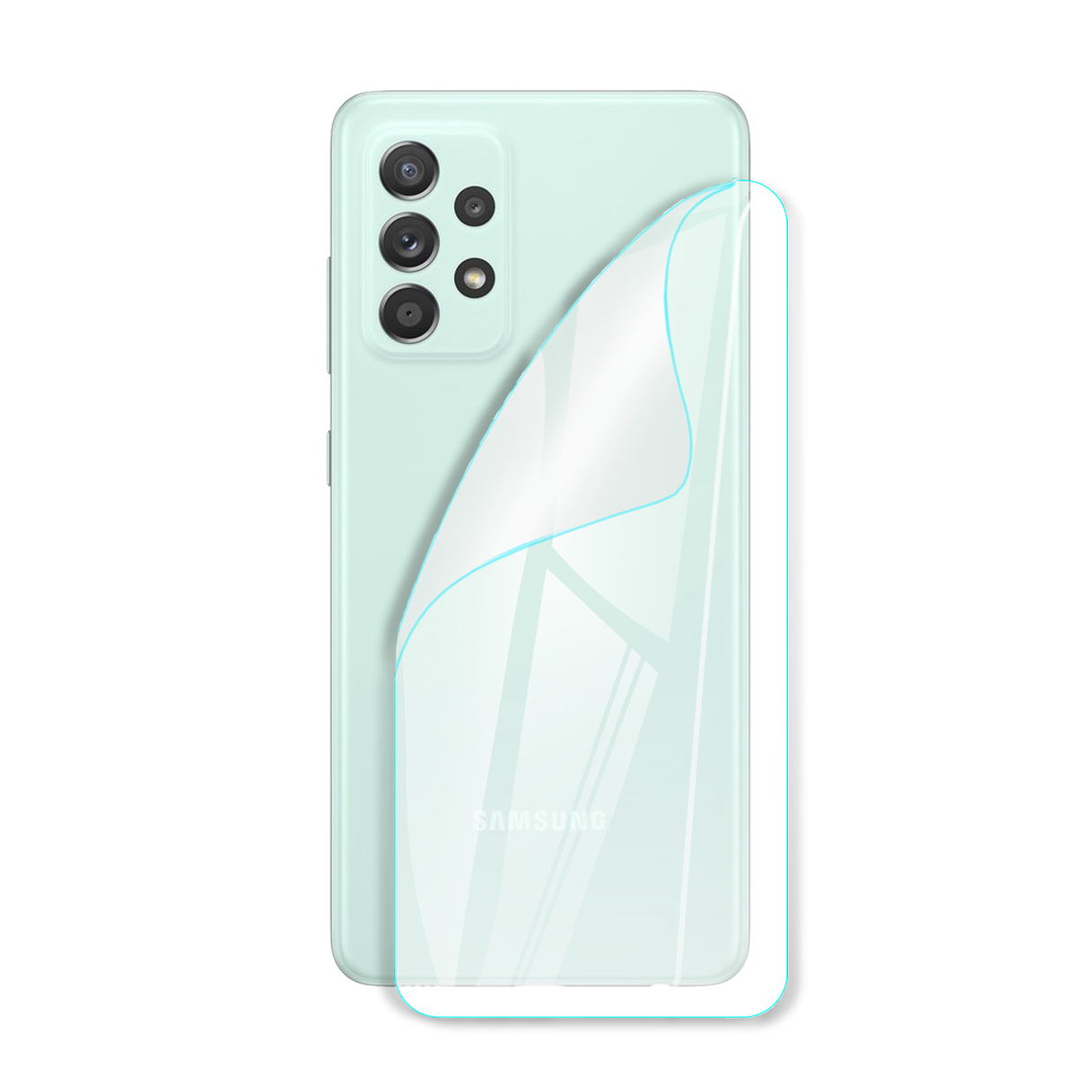 Защитная полиуретанова глянцевая пленка Medium Armor на корпус смартфона Samsung Galaxy A52 (PF-M02CSG-001-034)