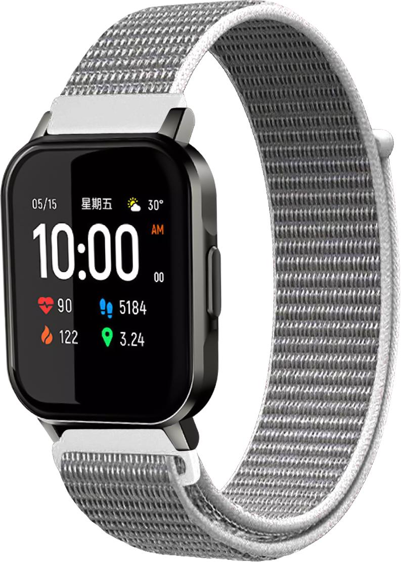 Ремешок нейлоновый Sport Loop для Haylou Smart Watch 2 LS02 Grey (15120-33)
