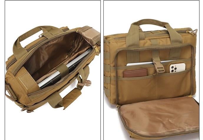 Сумка дорожная Solve большая для документов и ноутбуков Solve Койот (KT6003605) - фото 2 Сумка дорожная Solve большая для документов и ноутбуков Solve Койот (KT6003605) - фото 2