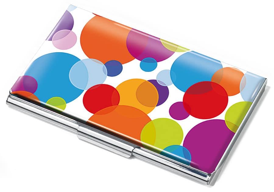 Візитниця Troika Colour Bubbles на 11 карток (CDC02-A047)