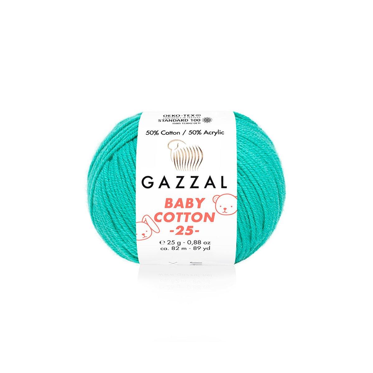 Пряжа Gazzal BabyCotton 25 цвет 3426