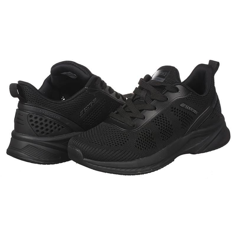 Кроссовки женские Yike B173-1 текстильные р. 41 Черный (20155)