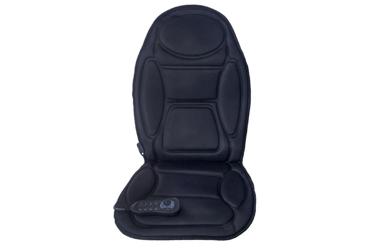 Масажна накидка для сидіння з підігрівом MASSAGE CUSHION EL-1134 Чорний - фото 2