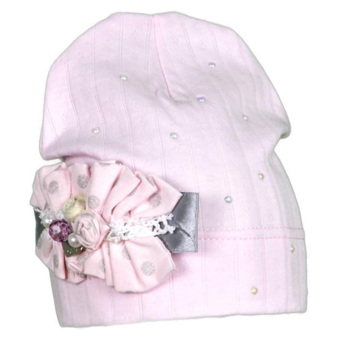 Демисезонная шапка Олта р. 50-52 Розовый (12-122016)