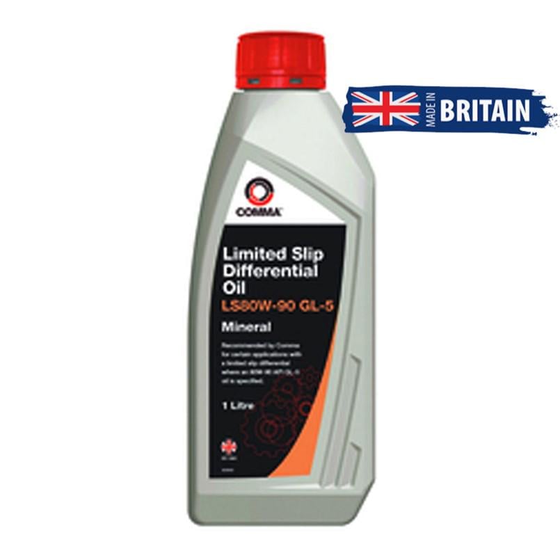 Трансмісійна олія Comma Ls Gear Oil 80w-90 GL5 1 л (45435)