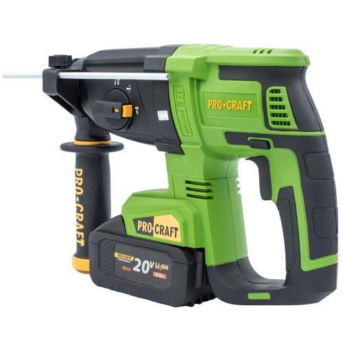 Перфоратор акумуляторний ProCraft PHA40 кейс 2 АКБ та ЗП - фото 8