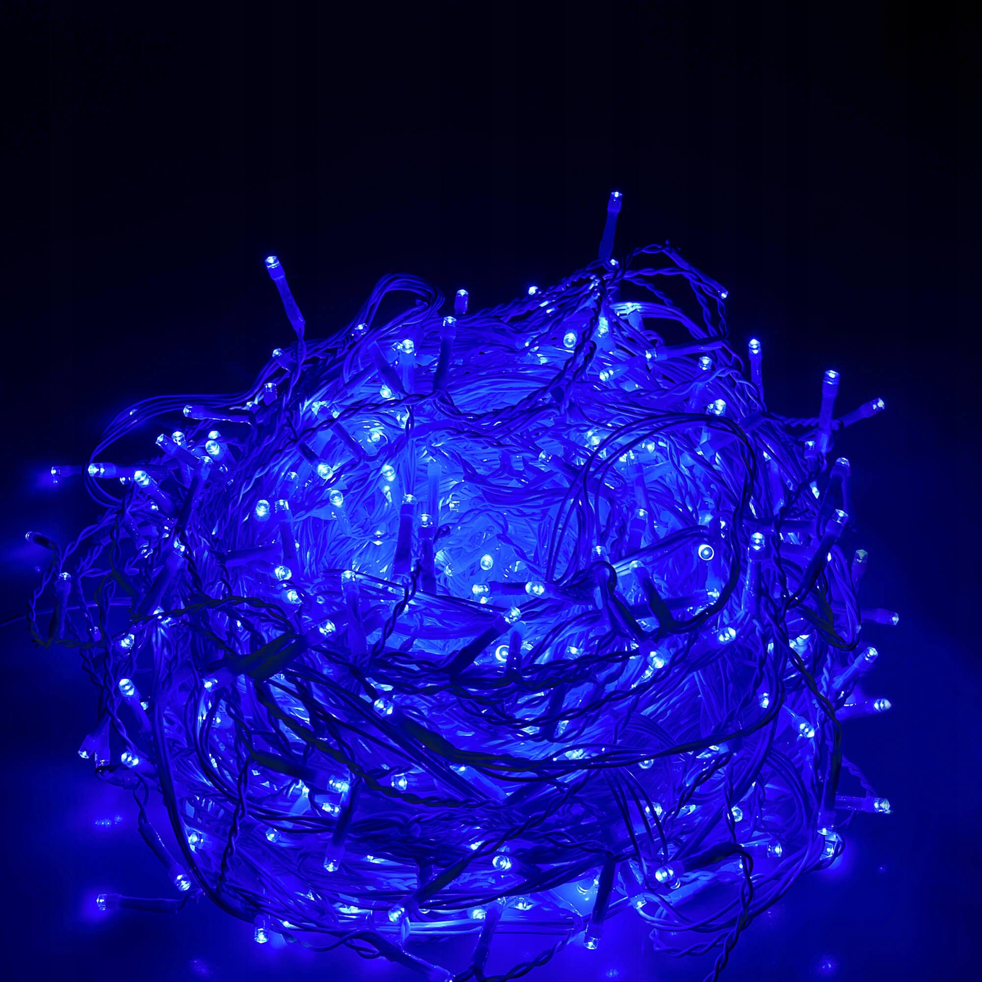 Гирлянда-бахрома Springos Pilot уличная 12 м 300 LED Blue (CL306)