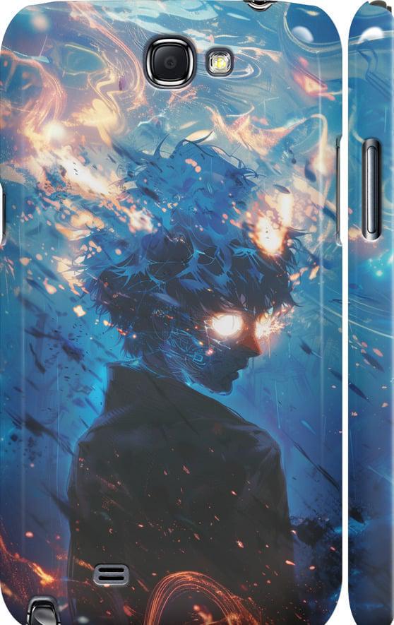 Чехол на Samsung Galaxy Note 2 N7100 Сатору Годжо (6129c-17-42517)