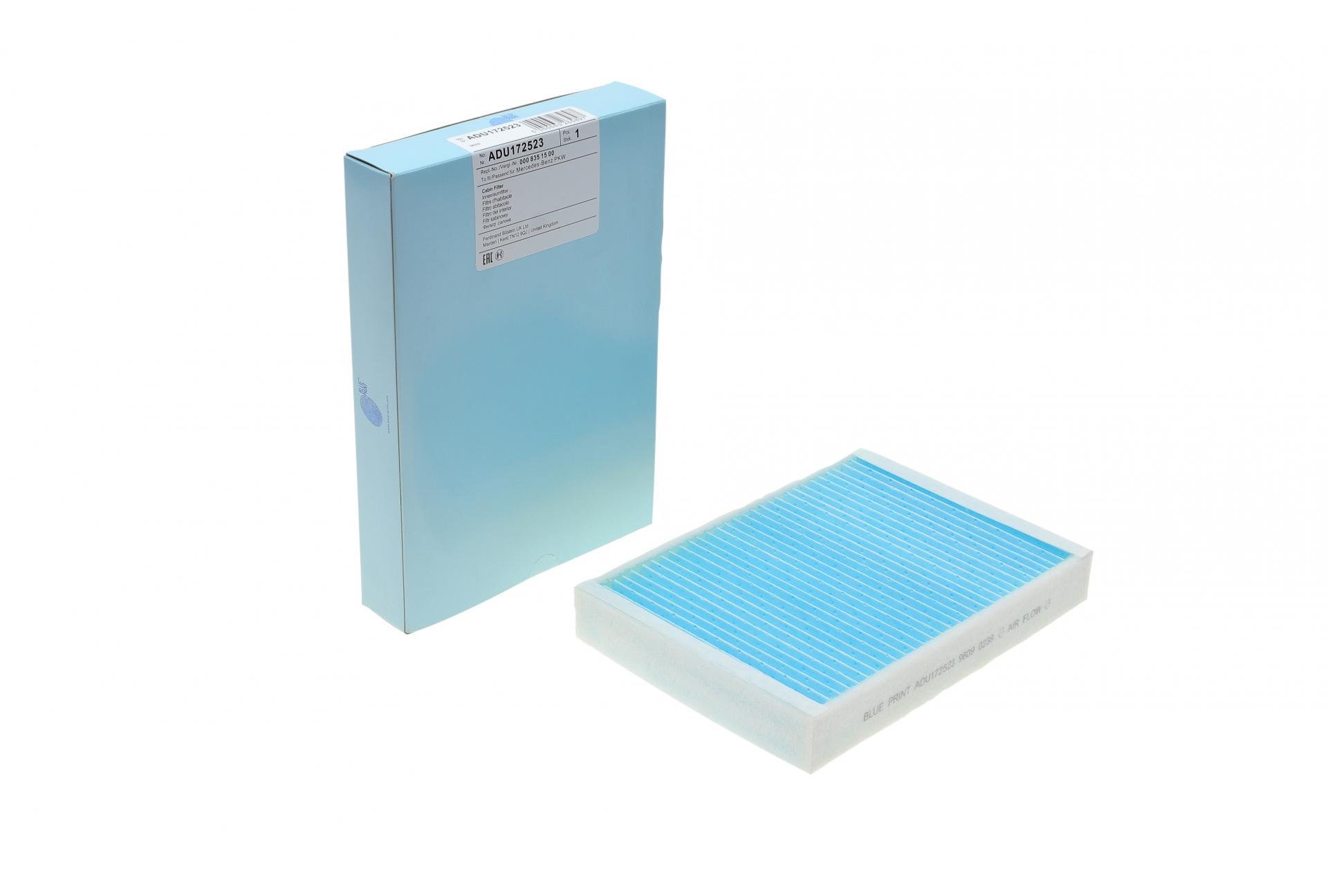 Фільтр салону BLUE PRINT для MB Vito W447 1,6D/2,2CDI 14- (ADU172523)