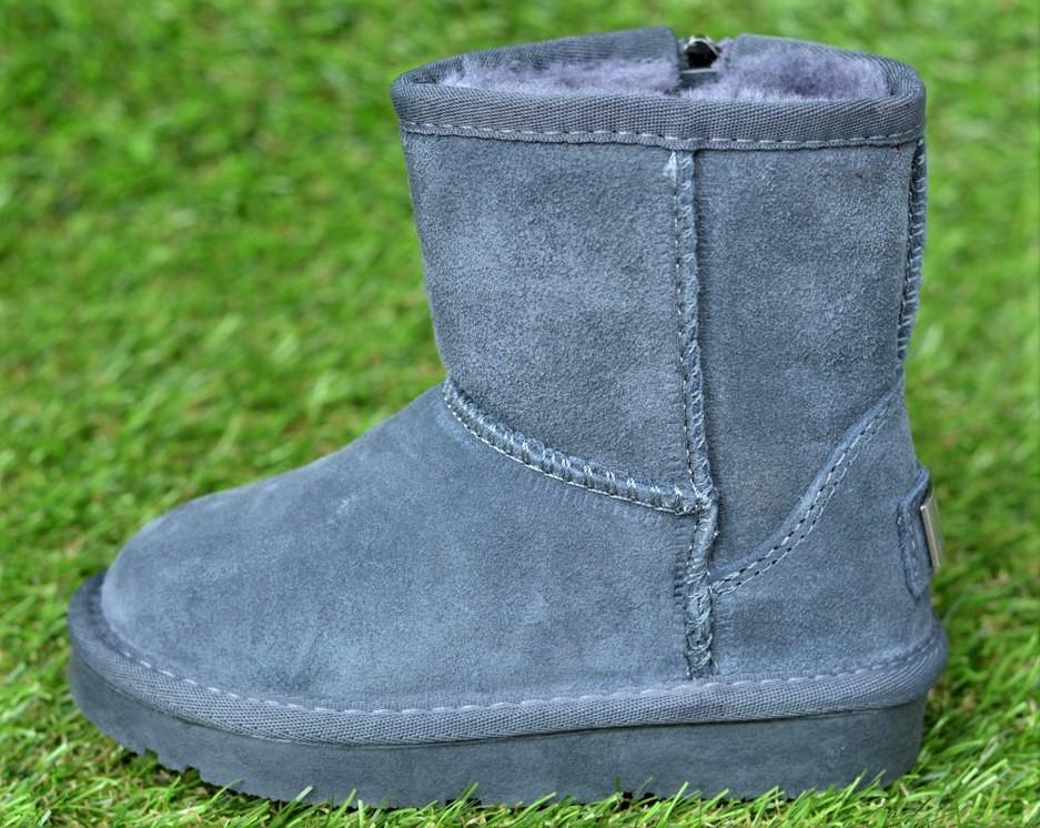 Угги детские зимние Ugg Grey р. 27 Серый (11375751)