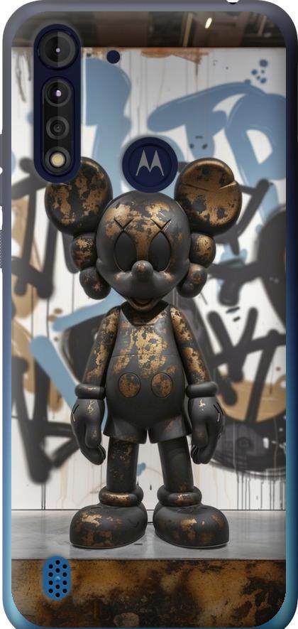 Чехол на Motorola G8 Power Lite Bronze kaws v2 (6098u-2032-42517)