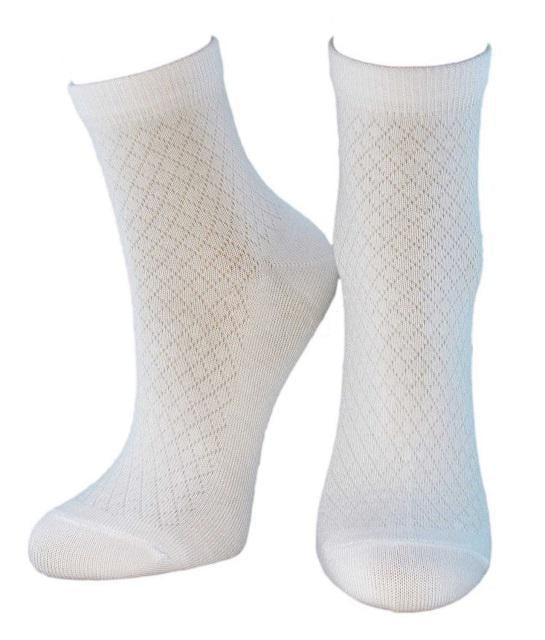 Носки детские ажурные Легка хода 9306 р. 16-18 Белый (63600)