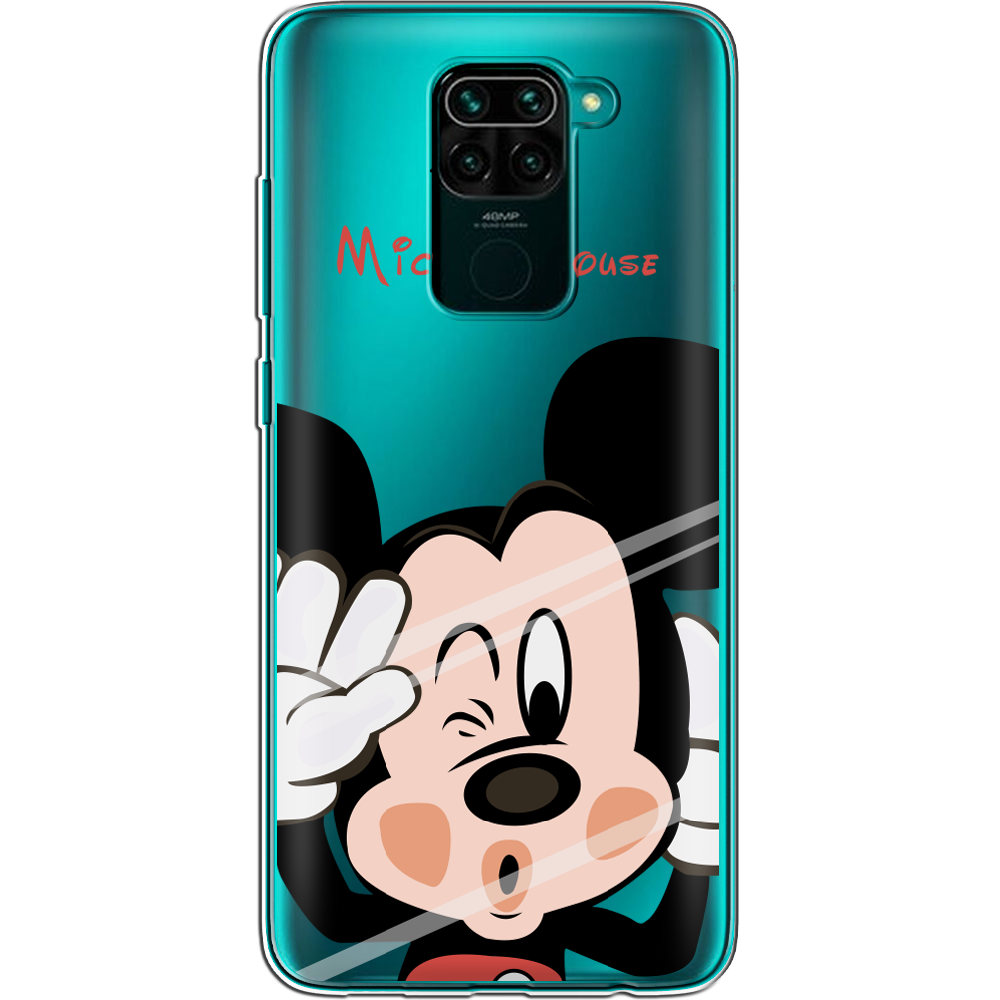 Чохол Boxface Xiaomi Redmi Note 9 Mister M Прозорий силікон (39801-cc58-39801)