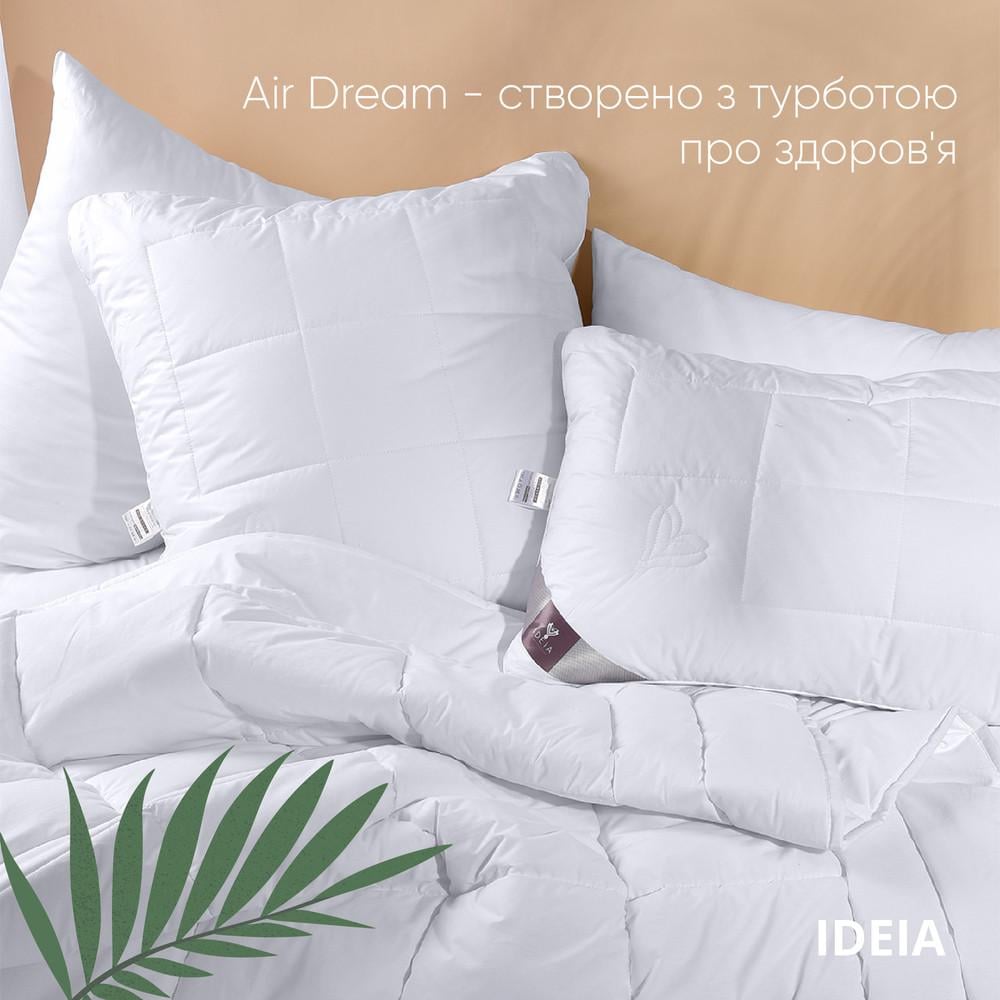 Ковдра всесезонна IDEIA Air Dream Premium перкаль 155x210 см 300 г/м2 (22586489) - фото 9