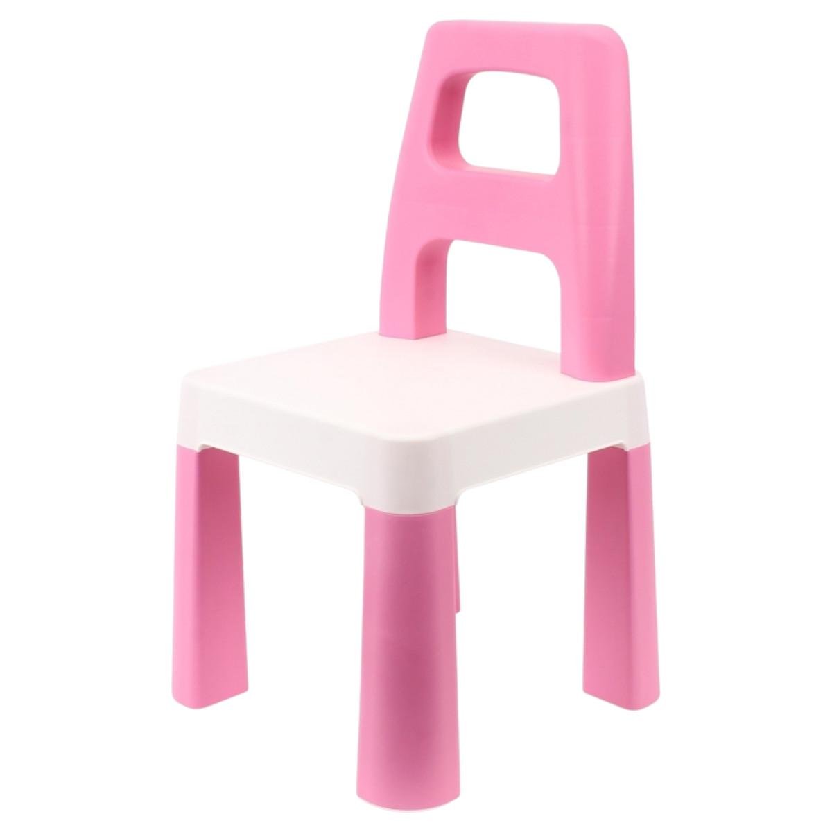 Детский стул пластиковый Technok Toys 32х32х55 см Светло-розовый (0167)