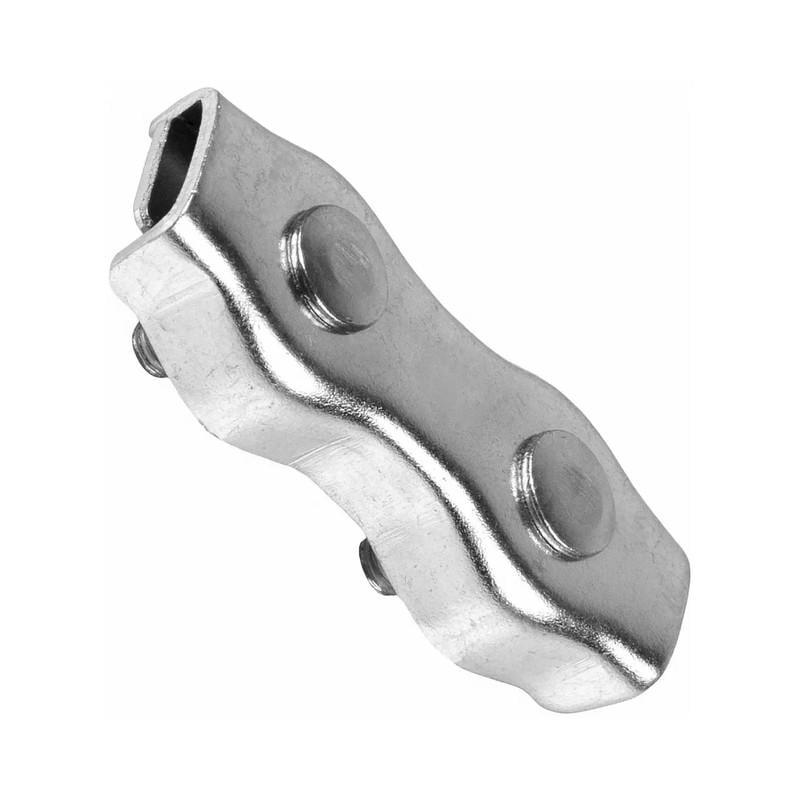 Зажим двойной Metalvis для троса нержавеющая сталь ø 2 мм M4 30x14 мм 20 шт. (N3S00000N6S0200001) - фото 2 Зажим двойной Metalvis для троса нержавеющая сталь ø 2 мм M4 30x14 мм 20 шт. (N3S00000N6S0200001) - фото 2