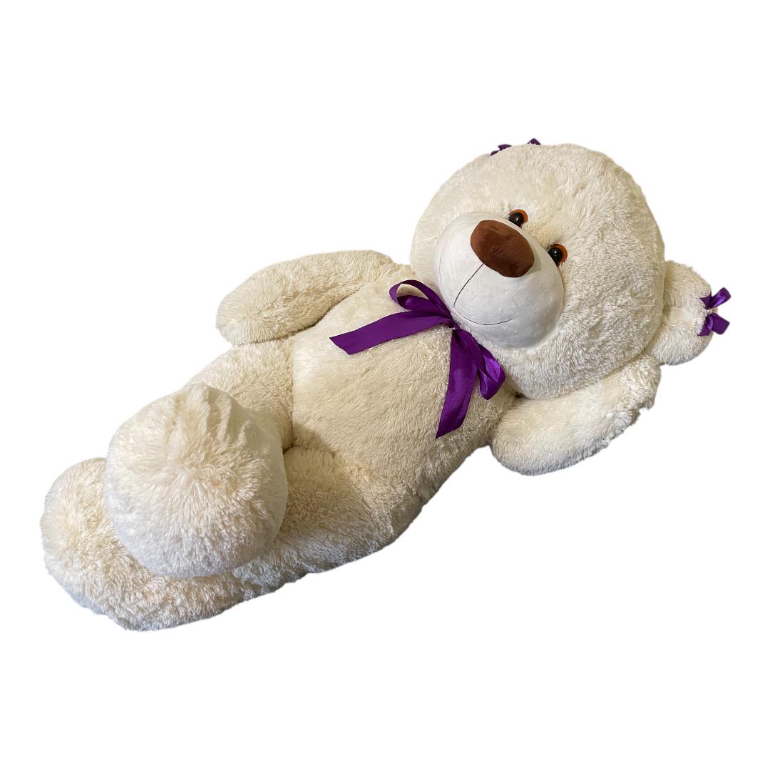 М'яка іграшка Ведмедик Михайлина 120 см Білий (23116396)