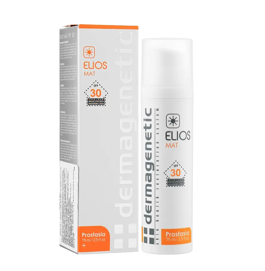 Крем с матирующим эффектом Dermagenetic Elios Mat SPF 30 3in1 UVA/UVB 75 мл (27209152)