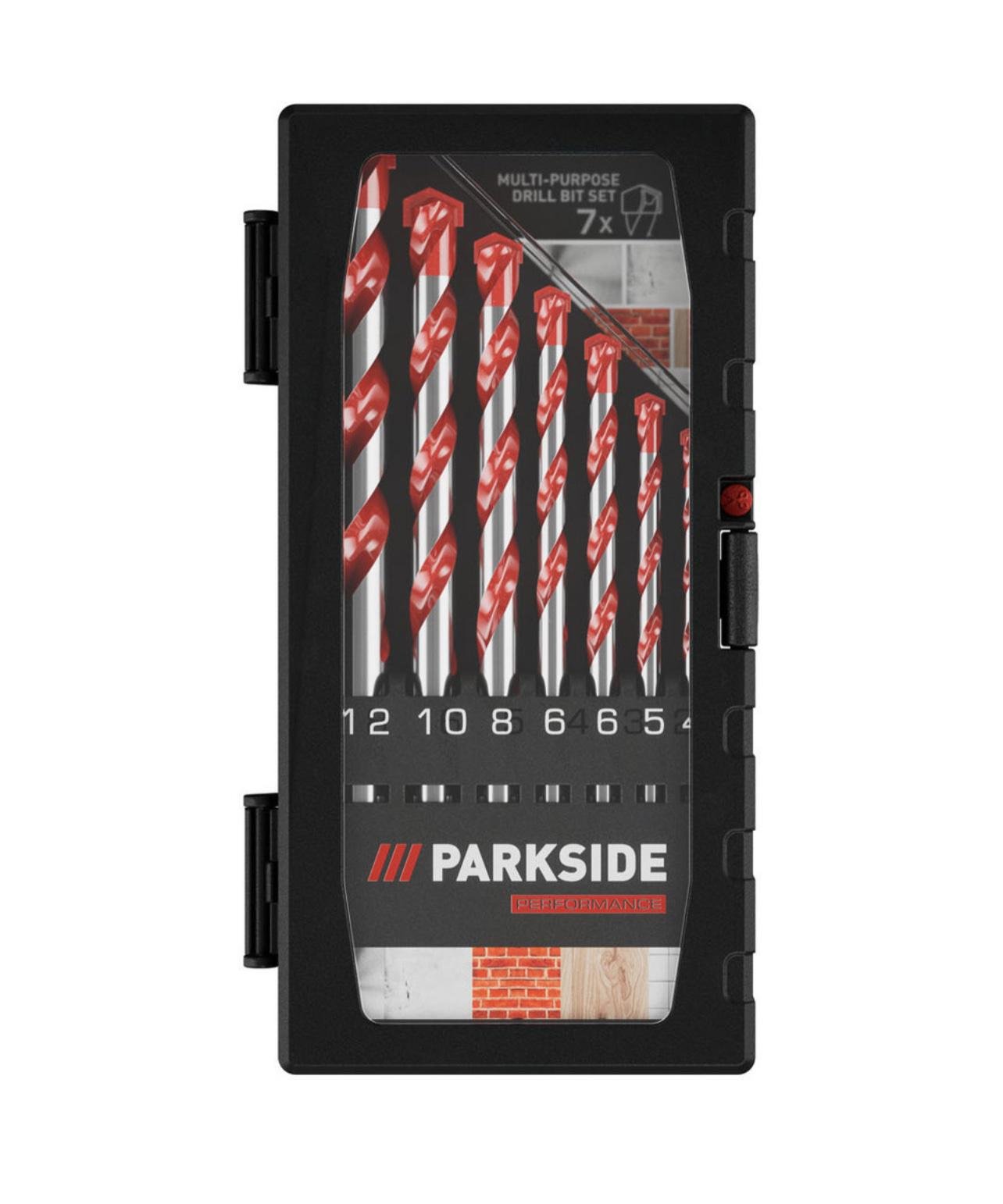 Набор сверл Parkside Profi универсальный 7 шт. (11237958)