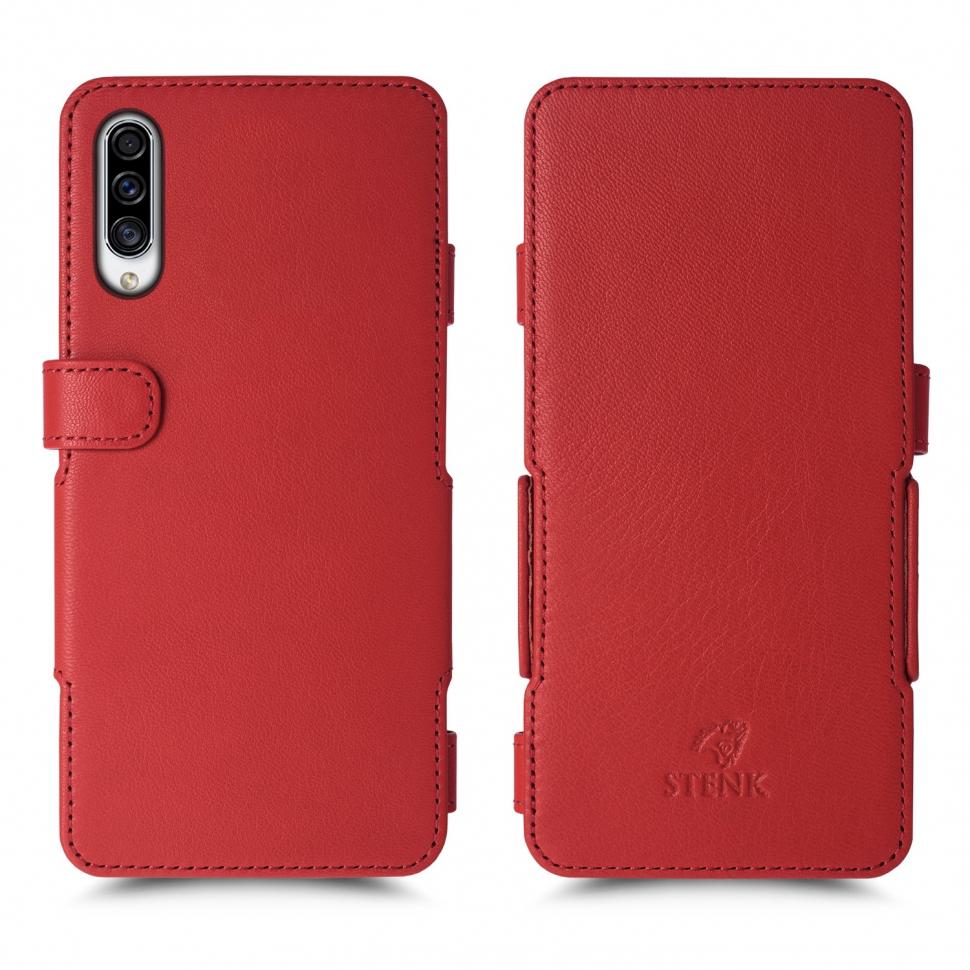 Чехол книжка Stenk Prime для Samsung Galaxy A30s Красный (64690)